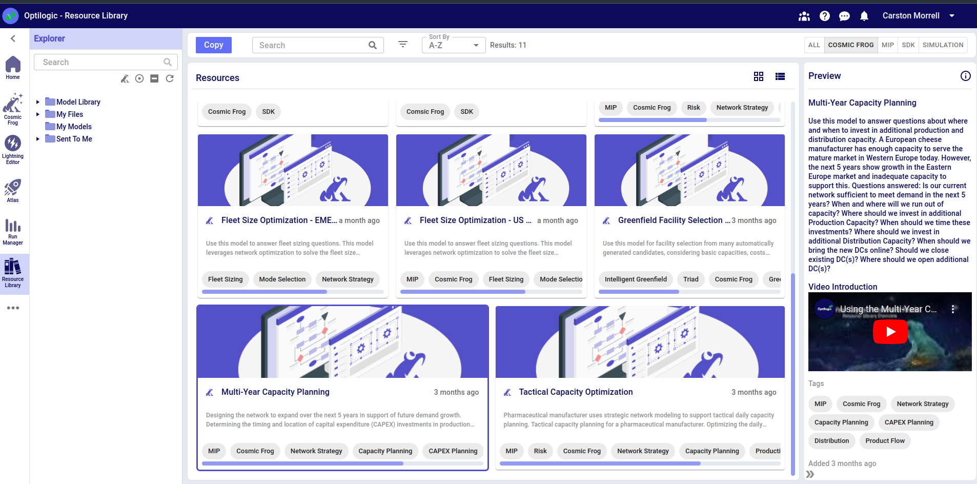Cool way to model Capex Planning Modeling Best Practices Optilogic